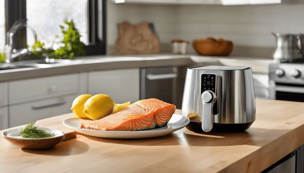 Comment obtenir un saumon croustillant avec des surgelés au air fryer