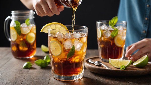 Préparez du thé glacé rafraîchissant chez vous